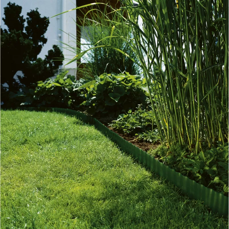 Gardena 536-20 rolo de bordadura de jardim plástico verde (536)