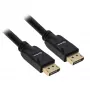 Sharkoon cabo DisplayPort 1.3 macho > 4K preto 3 metros - cabo - digital/visualização/vídeo