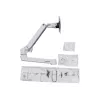 Ergotron LX Extension and Collar Kit - componente de fixação (braço articulado, elementos de instalação, tampa, anel de fixação da haste)