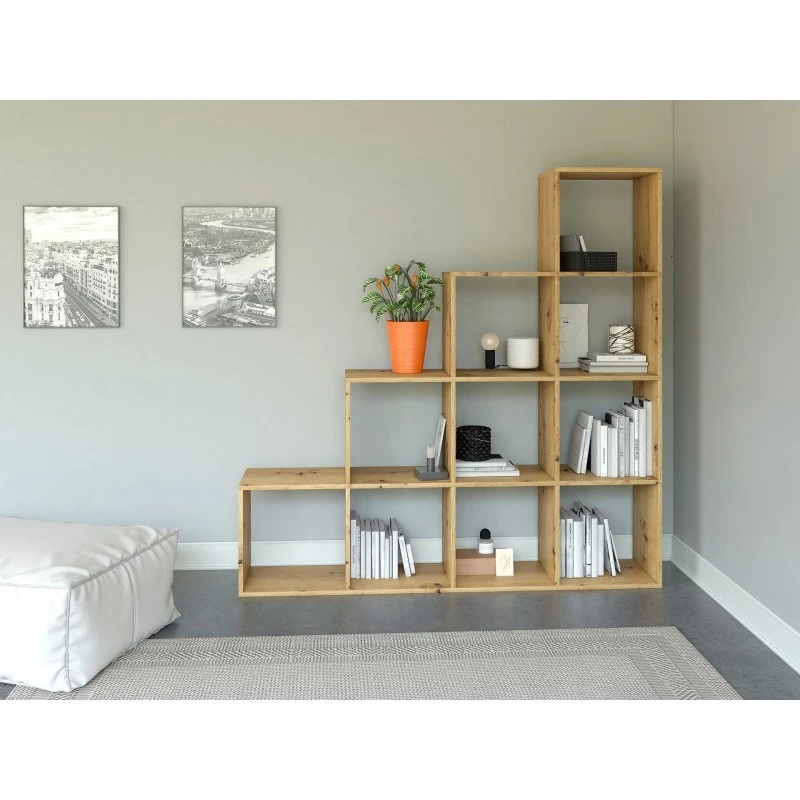 Estante de sala Topeshop STEP ARTISAN 4X4