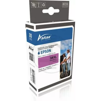AS700679 ASTAR EPSON WF3720DWF TINTA MA T3473 / 34XL 10,8ml 950Páginas magenta HC (AS700679)