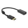 Adaptador DisplayPort 1.2 macho para HDMI fêmea 4K DeLOCK 63559
