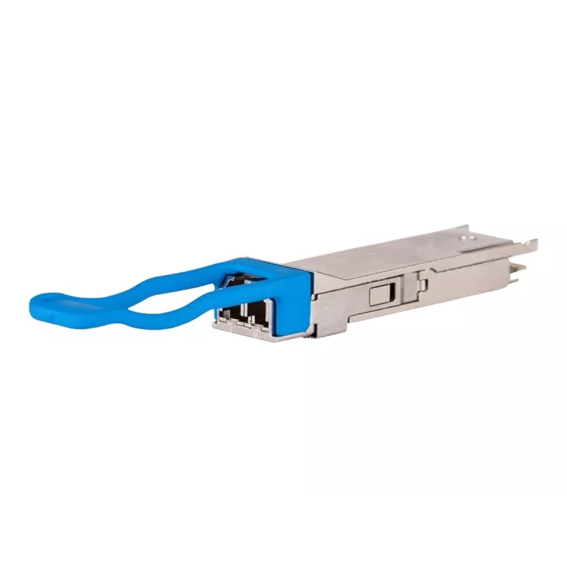 Módulo transceptor de rede HPE R9B63A QSFP28 distância máxima de transmissão 2000 m
