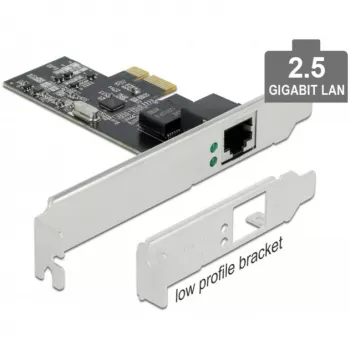 Placa de rede DeLOCK 89564 interna Ethernet 2500 Mbit/s