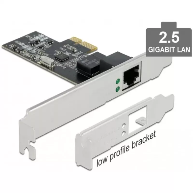 Placa de rede DeLOCK 89564 interna Ethernet 2500 Mbit/s