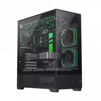 Caixa Gamemax | VISTA 2 AB | preto | Midi-Tower | fonte de alimentação não incluída