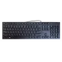 Teclado multimédia com fios Dell KB216 Layout US com teclado numérico — Ligação USB, Tamanho completo