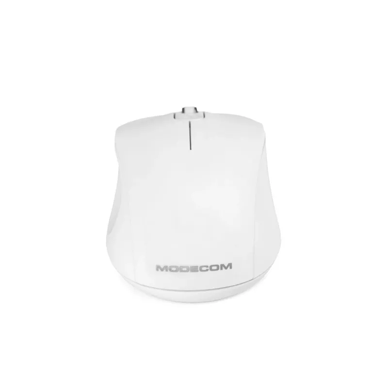 MODECOM M10 M-MC-0M10-200 rato (ótico, 1000 DPI, cor branca) (M-MC-0M10-200)
