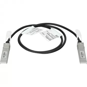 Z HP Enterprise cabo InfiniBand Direct Attach Copper SFP+ para SFP+ 10G de 1 m SFP+ preto