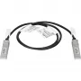 Z HP Enterprise cabo InfiniBand Direct Attach Copper SFP+ para SFP+ 10G de 1 m SFP+ preto