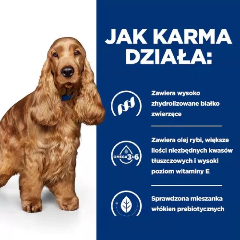 HILL's Prescription Diet Food Sensitivites z/d - comida seca para cães - 10 kg