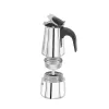 Cafeteira italiana Maestro MR-1660-9, cafeteira de fogão para 6 chávenas, preto