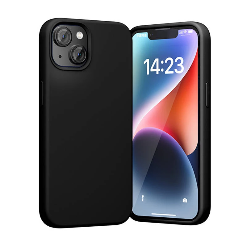 Capa de proteção Vention KUEB0-20 para iPhone 14 Plus, preta, fina Fit