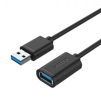 Cabo USB UNITEK Y-C459GBK USB 3.2 Gen 1 (3.1 Gen 1) 2 m USB A preto