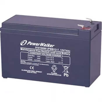 Bateria de chumbo-ácido VRLA Bluewalker Powerwalker PWB12-7 12V/7Ah (91010090)