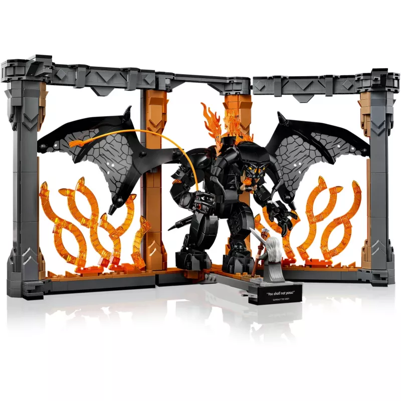 LEGO ICONS 10367 O Senhor dos Anéis: Balrog Book Nook