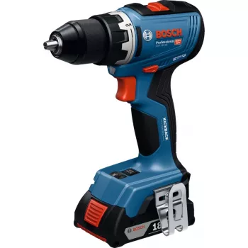Berbequim aparafusador sem fio Bosch GSR 18V-65 com 2 baterias de 4.0Ah