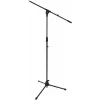 Suporte de microfone Omnitronic MS-2 com braço articulado, preto