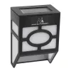 Lâmpada solar de jardim MACLEAN MCE171 conjunto de 2 luzes exteriores LED solares