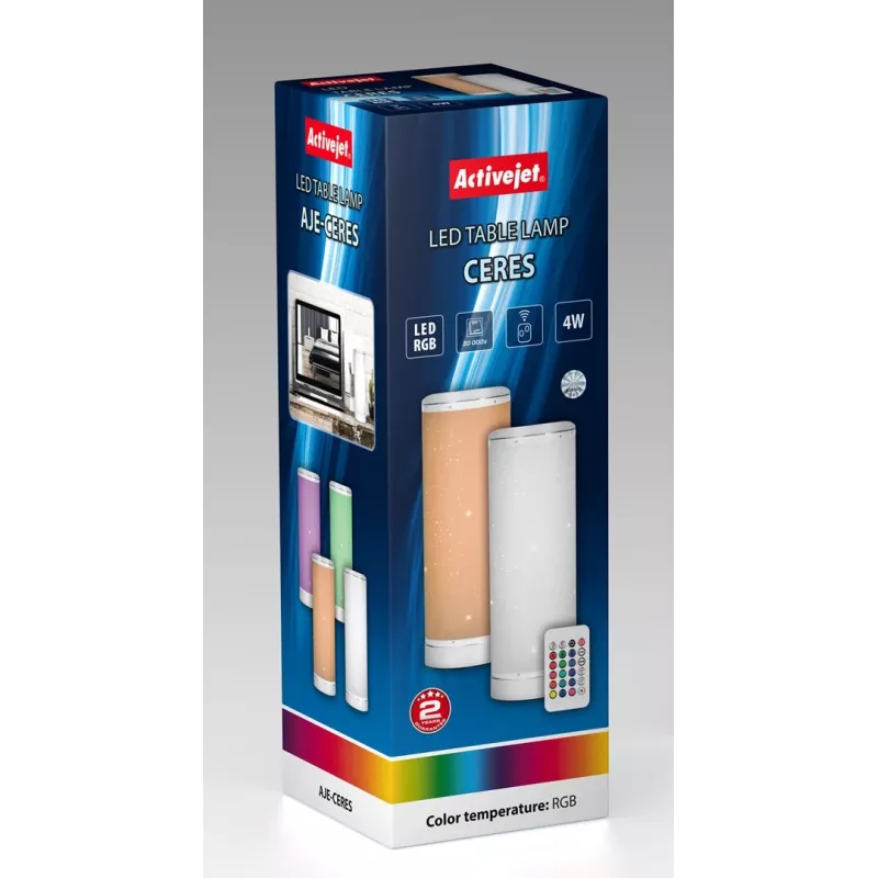 Lâmpada de decoração LED Activejet AJE-CERES RGB