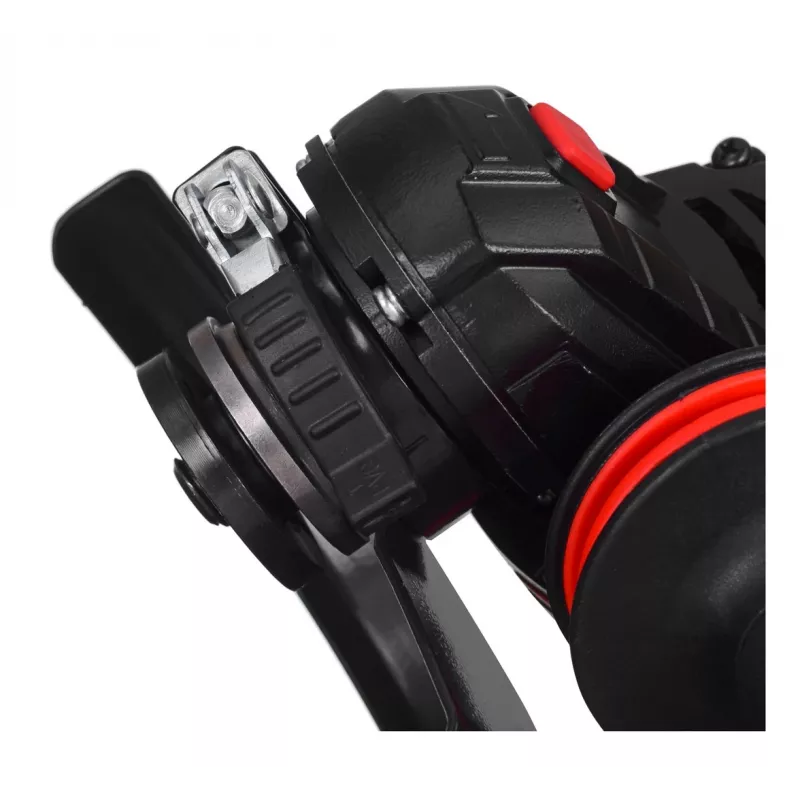 Rebarbadora YATO YT-82826, 18V Li-Ion 2Ah, disco de 125 mm, 10.000 rpm, rosca M14, proteção ajustável sem ferramentas
