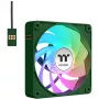 Ventoinhas Thermaltake CT140 EX Reverse ARGB Sync 14 cm Racing Green 3 unid.