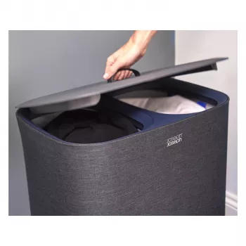 Cesto de separação de roupa Joseph Joseph Tota 90 L preto