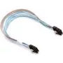 Supermicro - CBL-SAST-1102 - SLIMLINE x8 para 2x Oculink x4 SLIMLINE x8 (LE) para 2x Oculink x4, INT, 69/73CM, 85 OHM
