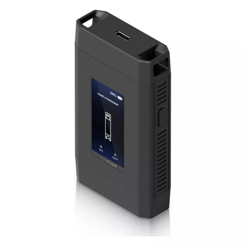 Ubiquiti UACC-SFP-Wizard Reprograme, teste e desbloqueie instantaneamente a compatibilidade universal para todos os módulos óticos com diagnósticos completos e atualizações OTA
