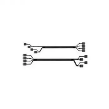 Cabo SAS INTEL A2U8PSWCXCXK2 SFF-8611 para SFF-8611 0,875 m preto, pack de 2