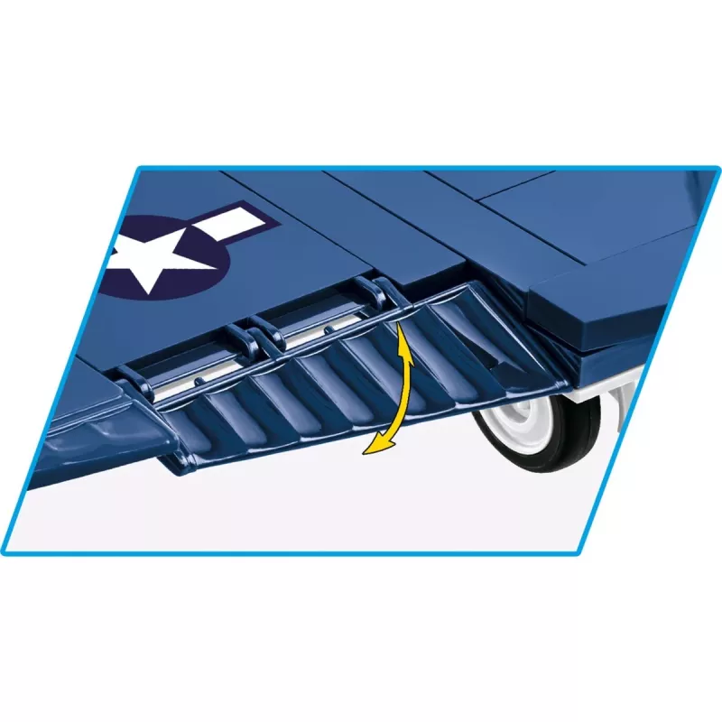 Conjunto de construção COBI Grumman TBF Avenger 392 peças para crianças a partir de 8 anos