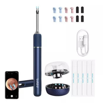Otoscópio Bebird Note 5 Pro azul – câmara de limpeza de ouvidos, Modelo Note5pro