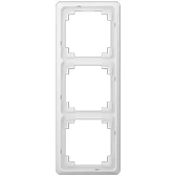 JUNG CDP 583 WW - branco - duroplasto - sem parafusos - JUNG - 84 mm - 226 mm