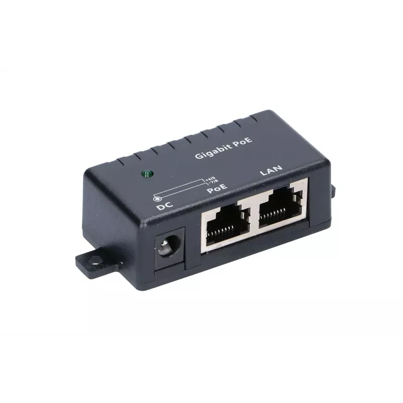 Injetor PoE Gigabit Extralink 1 porta, 1x 1000Mb/s RJ45, Cube