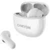 Auscultadores Bluetooth Canyon TWS-5, com microfone, BT V5.3 JL 6983D4, resposta de frequência: 20Hz-20kHz, bateria dos auscultadores 40mAh*2 + estojo de carregamento 500mAh, Type-C