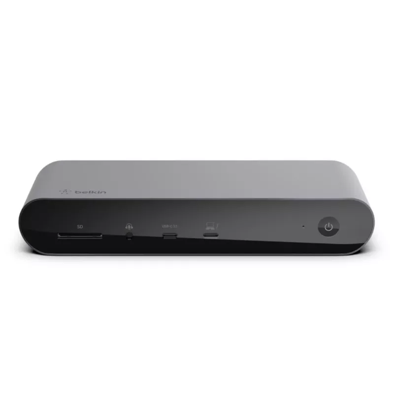 Docking station Belkin Thunderbolt 4 Dock Pro com fios preto 90W Power Delivery