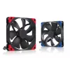 Ventoinha de caixa Noctua NF-A14 PWM chromax.Preto.swap 140 mm, 12V, 300–1500 RPM, PWM, 140,2 m³/h, 24,6 dB