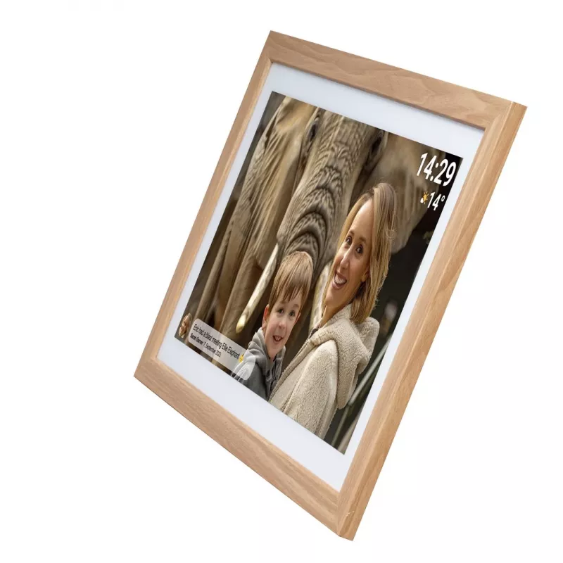 Denver PFF-2162LW moldura digital castanho claro 54,6 cm (21,5 polegadas) ecrã tátil Wi-Fi