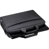 Mala para portátil DEFENDER FIRM 26123 para portáteis de 15,6 polegadas, poliuretano, preto, toploader, alça removível