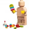 LEGO Minifigura de madeira, decoração madeira