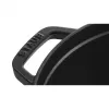 Staub La Cocotte 20cm redonda, preto, ferro fundido (40509-487-0)