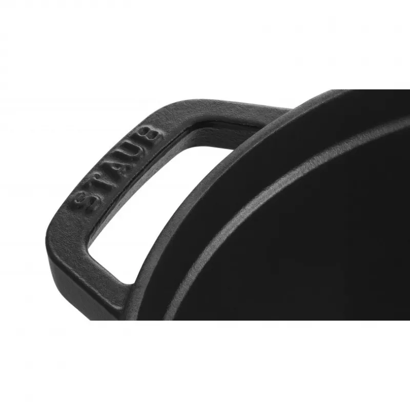 Staub La Cocotte 20cm redonda, preto, ferro fundido (40509-487-0)