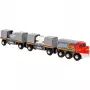 Comboio BRIO World Santa Fe Train Trains of the World multicolor