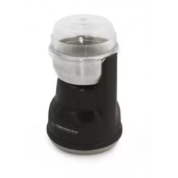 Moinho de café com lâminas ESPERANZA EKC002K – 160 W, capacidade 50 g, definições ajustáveis, preto