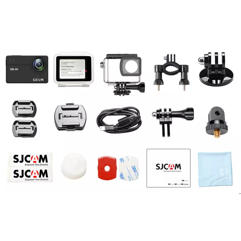 Action camera SJCam SJ8 AIR — 4K 30fps, à prova de água