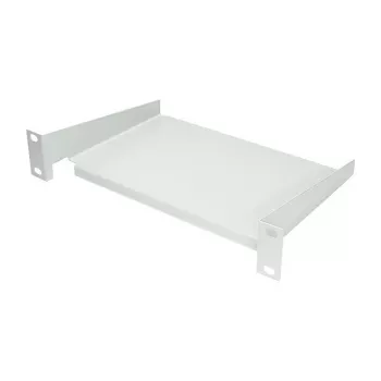 Good Connections 10 Rack Shelf 160 mm conjunto de 2 peças cinzento-claro