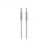 Linksys Belkin MIXIT Cabo Auxiliar - Cabo de áudio - Ficha mini jack estéreo 3,5 mm (M) - Ficha mini jack estéreo 3,5 mm (M) - 1,22 m - Cinzento (AV10164BT04-GRY)