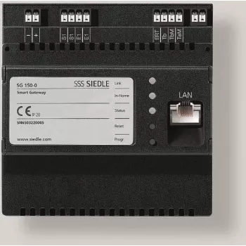 Siedle SG 150-0 Smart Gateway interface In-Home-Bus e rede IP (210007449-00)