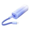 Powerbank portátil Vention FHWL0 5000 mAh, azul, 1x USB Type-C, indicadores LED