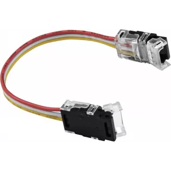Conector de tira LED, EUROLITE 50530067, 3 polos, para tira LED de 10 mm